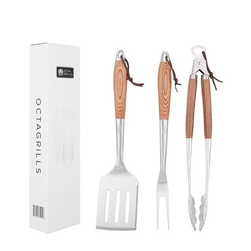 Piece bbq utensil - 3,